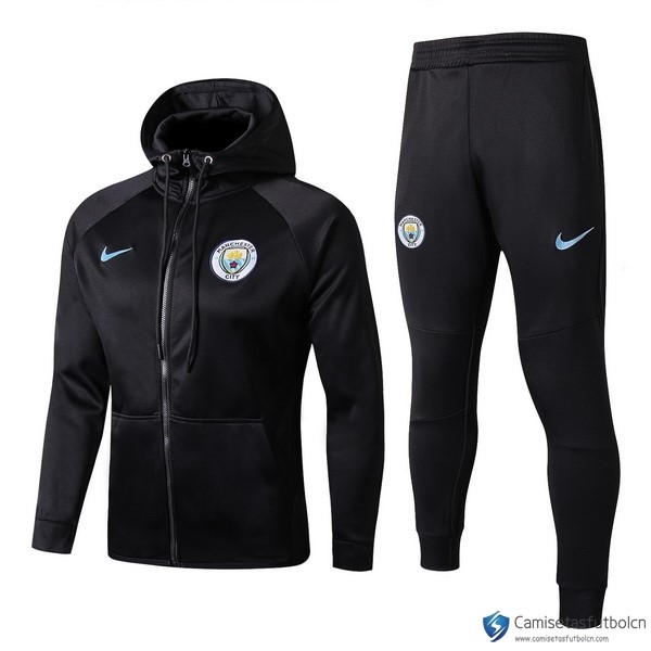 Chandal Manchester City 2017-18 Negro